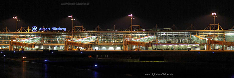 Luftaufnahme Flughafen in Nürnberg | Mittelfranken, Bayern