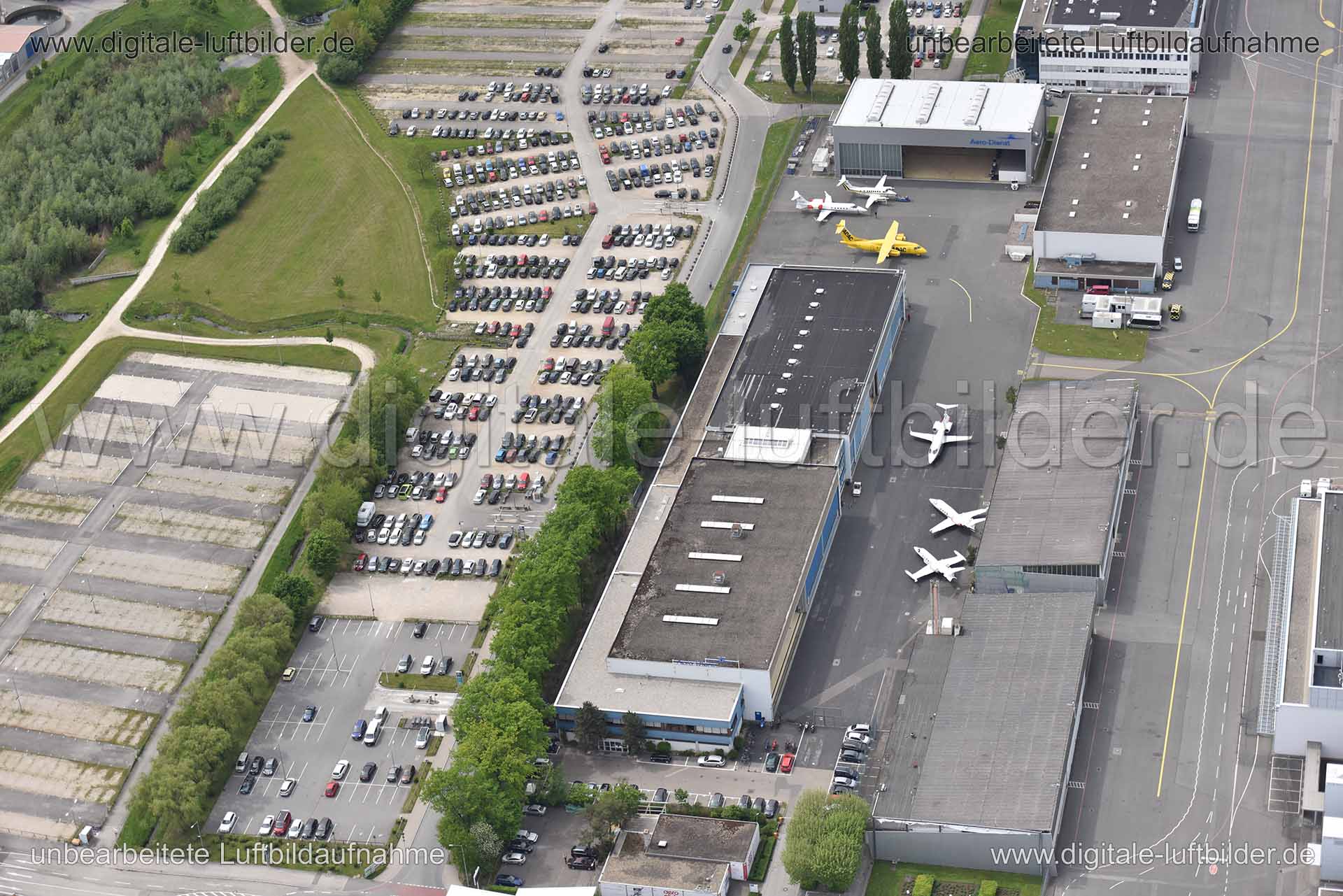 Luftaufnahme Flughafen in Nürnberg | Mittelfranken, Bayern