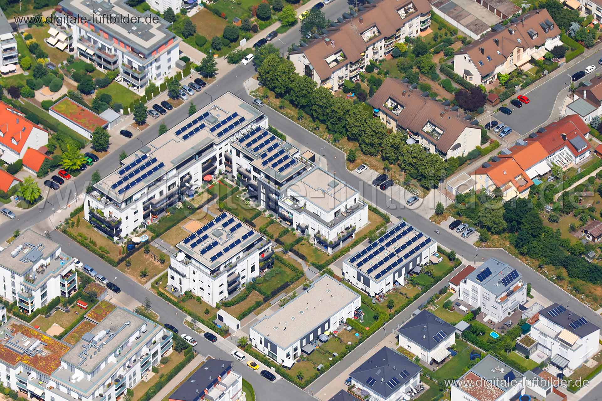 Luftaufnahme Forchheimer Straße in Nürnberg | Mittelfranken, Bayern