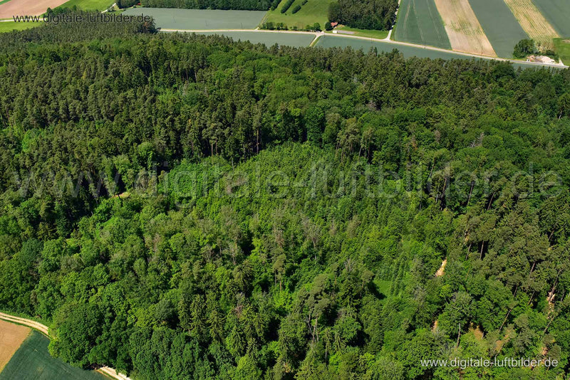 Luftaufnahme Forst bei Heideck in Nürnberg | Mittelfranken, Bayern