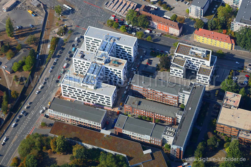 Luftaufnahme FrankenCampus in Nürnberg | Mittelfranken, Bayern