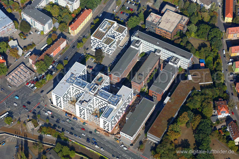 Luftaufnahme FrankenCampus in Nürnberg | Mittelfranken, Bayern