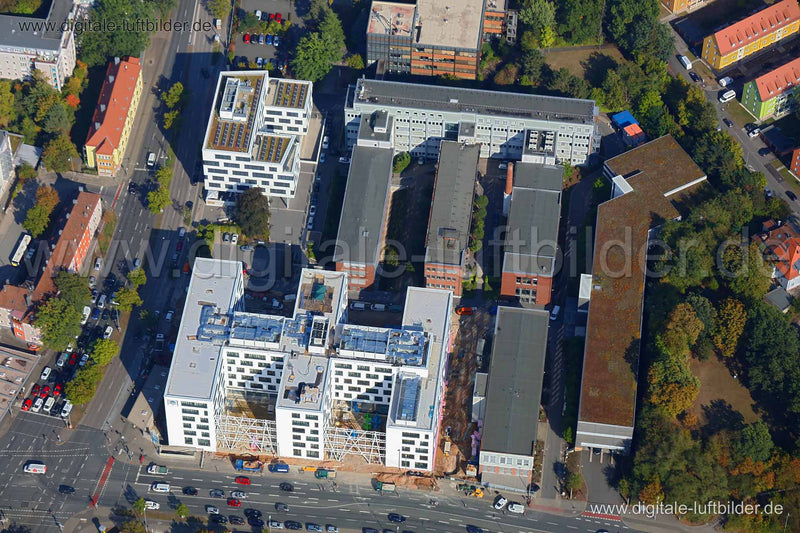 Luftaufnahme FrankenCampus in Nürnberg | Mittelfranken, Bayern