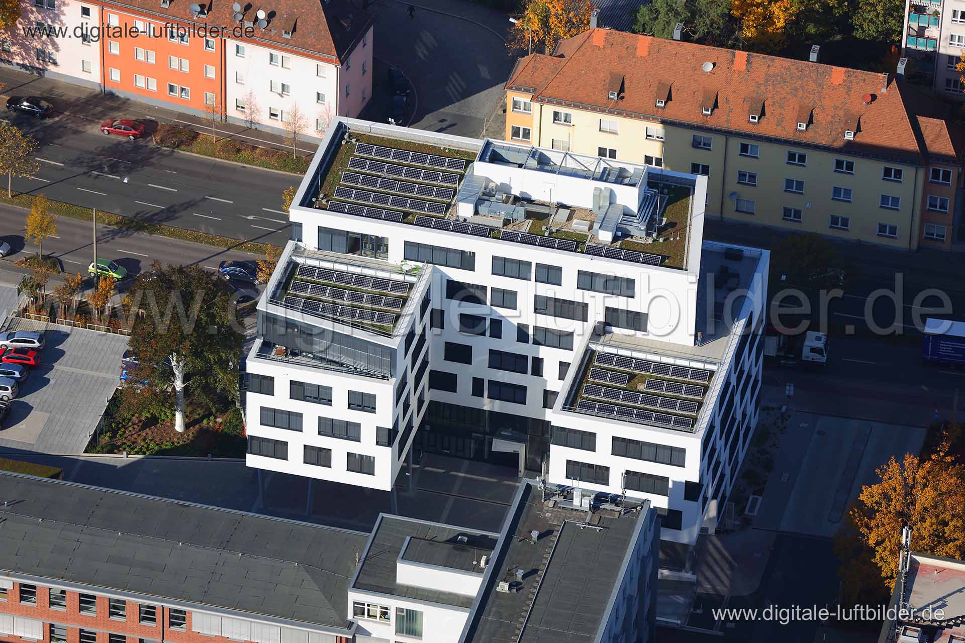 Luftaufnahme Frankenstraße in Nürnberg | Mittelfranken, Bayern