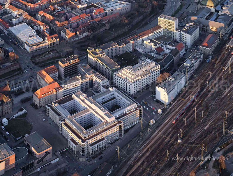 Luftaufnahme Frauentorgraben in Nürnberg | Mittelfranken, Bayern