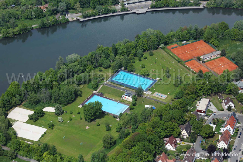 Luftaufnahme Freibad Bayern 07 in Nürnberg | Mittelfranken, Bayern