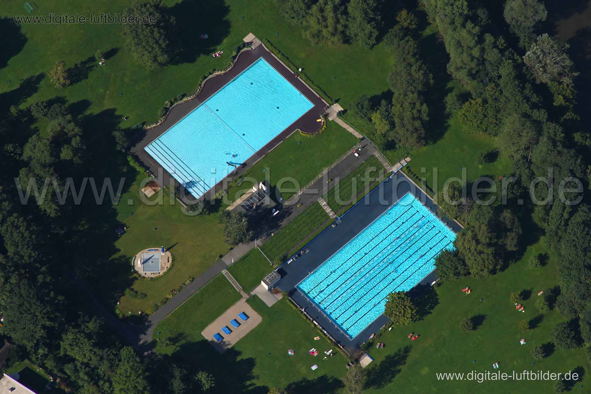 Luftaufnahme Freibad Bayern 07 in Nürnberg | Mittelfranken, Bayern