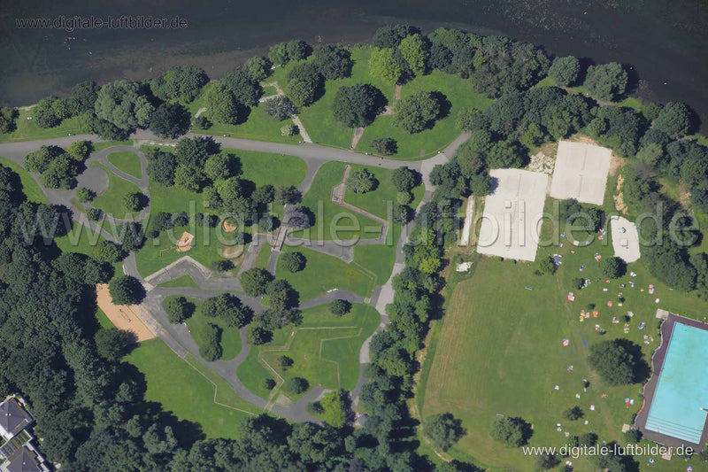 Luftaufnahme Freibad Bayern 07 in Nürnberg | Mittelfranken, Bayern