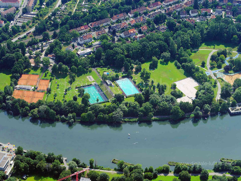 Luftaufnahme Freibad Bayern 07 in Nürnberg | Mittelfranken, Bayern