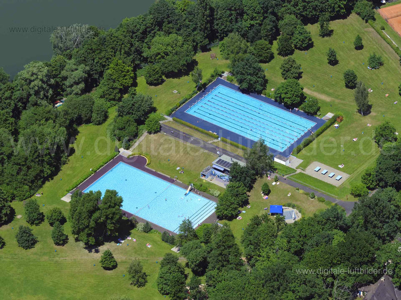 Luftaufnahme Freibad Bayern 07 in Nürnberg | Mittelfranken, Bayern