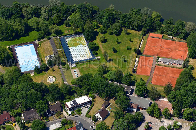 Luftaufnahme Freibad Bayern 07 in Nürnberg | Mittelfranken, Bayern