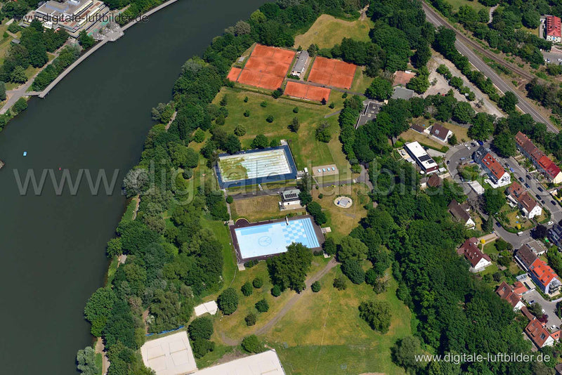 Luftaufnahme Freibad Bayern 07 in Nürnberg | Mittelfranken, Bayern