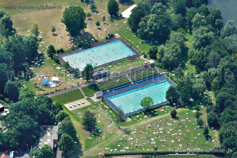 Luftaufnahme Freibad Bayern 07 in Nürnberg | Mittelfranken, Bayern