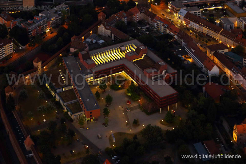 Luftaufnahme Friedrich Alexander Universität in Nürnberg | Mittelfranken, Bayern