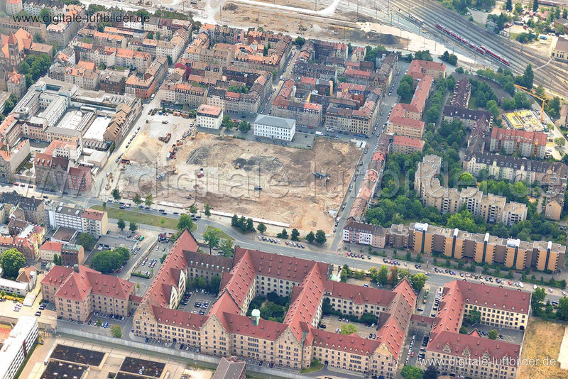Luftaufnahme Fürther Straße in Nürnberg | Mittelfranken, Bayern