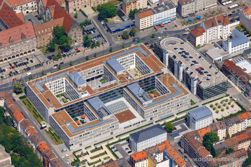 Luftaufnahme Fürther Straße - Datev in Nürnberg | Mittelfranken, Bayern