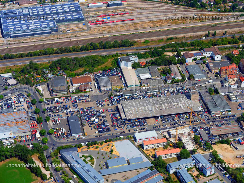 Luftaufnahme Fuggerstraße in Nürnberg | Mittelfranken, Bayern