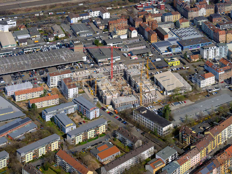 Luftaufnahme Fuggerstraße in Nürnberg | Mittelfranken, Bayern
