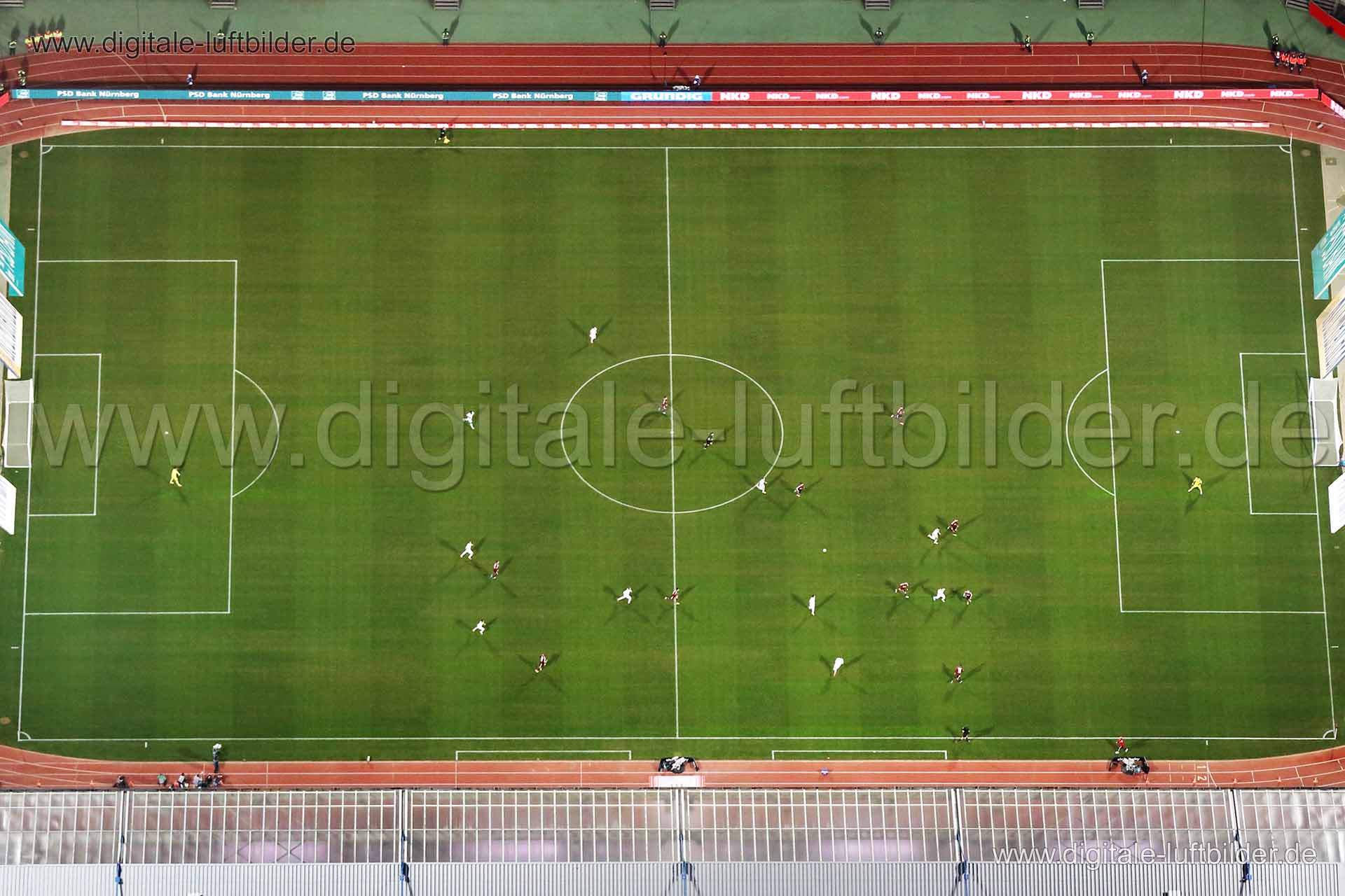 Luftaufnahme Fussballstadion 1. FCN in Nürnberg | Mittelfranken, Bayern