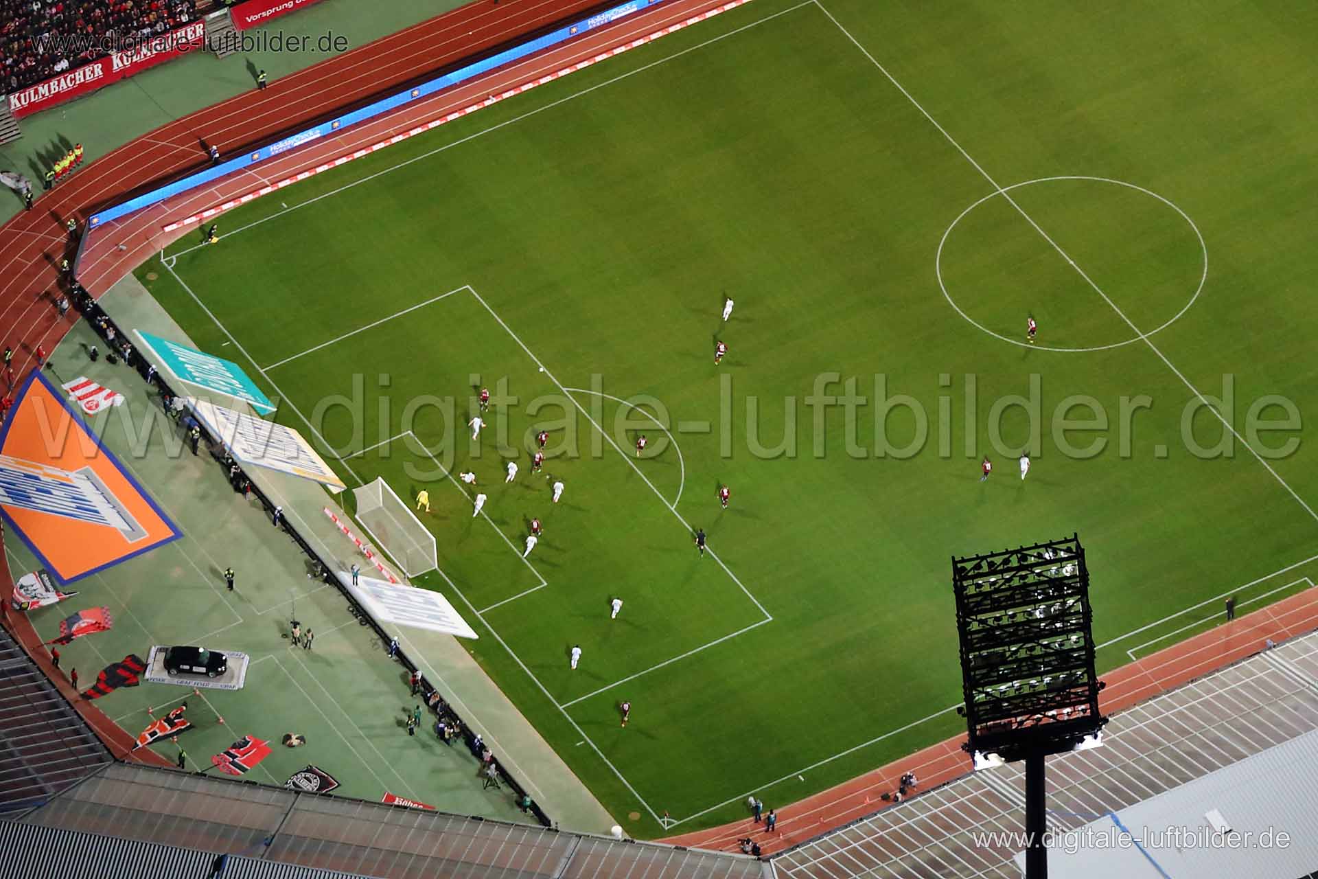 Luftaufnahme Fussballstadion 1. FCN in Nürnberg | Mittelfranken, Bayern