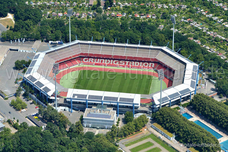 Luftaufnahme Fussballstadion 1. FCN in Nürnberg | Mittelfranken, Bayern