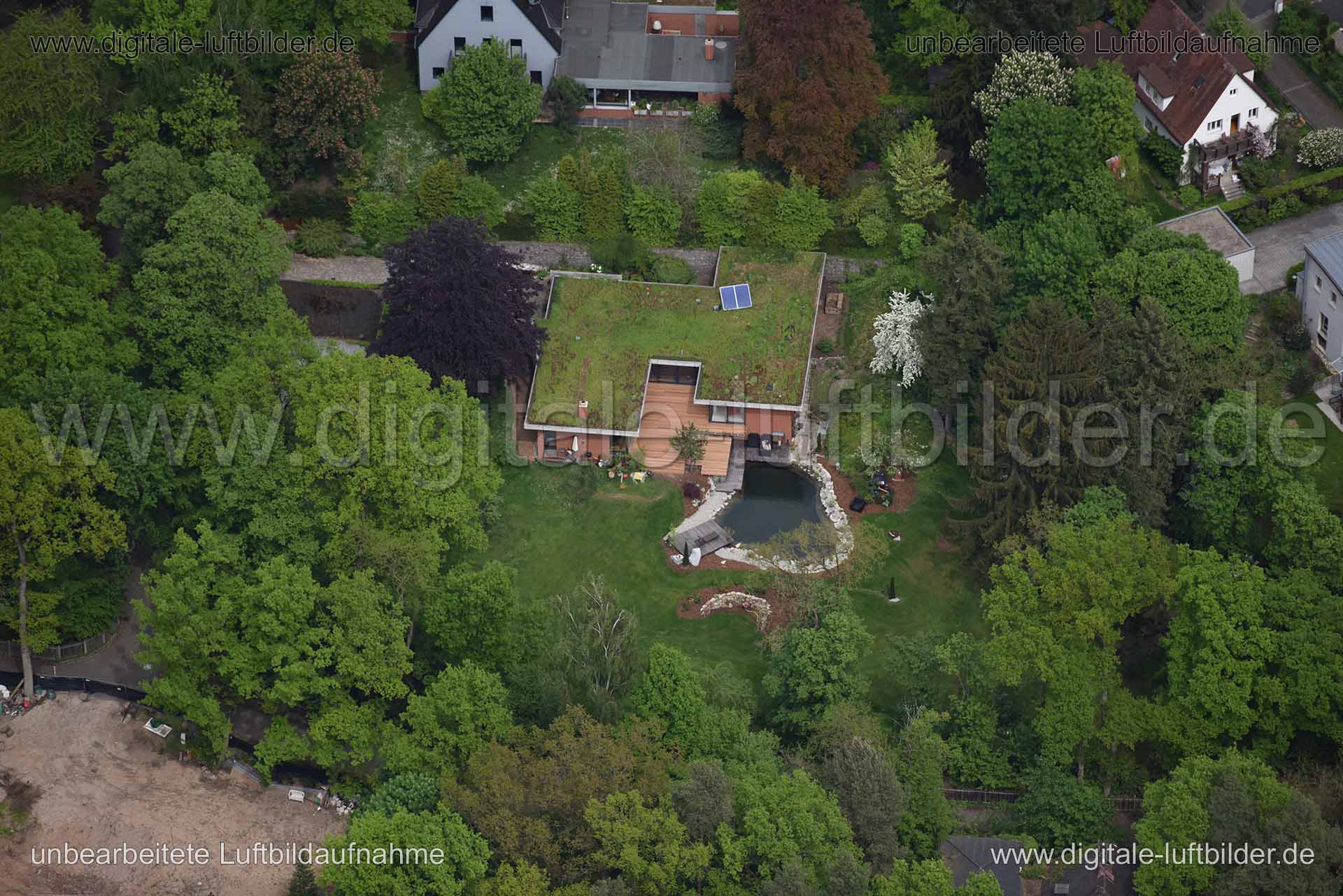 Luftaufnahme Garten in Nürnberg | Mittelfranken, Bayern