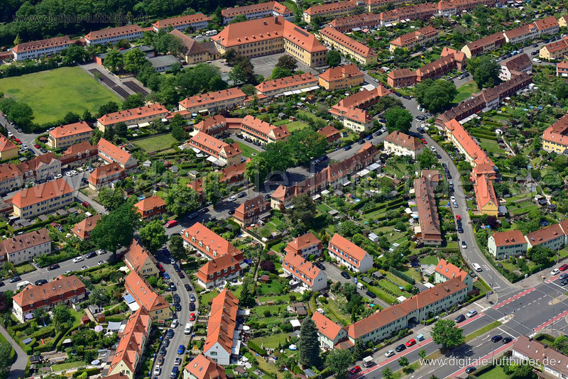 Luftaufnahme Gartenstadt in Nürnberg | Mittelfranken, Bayern