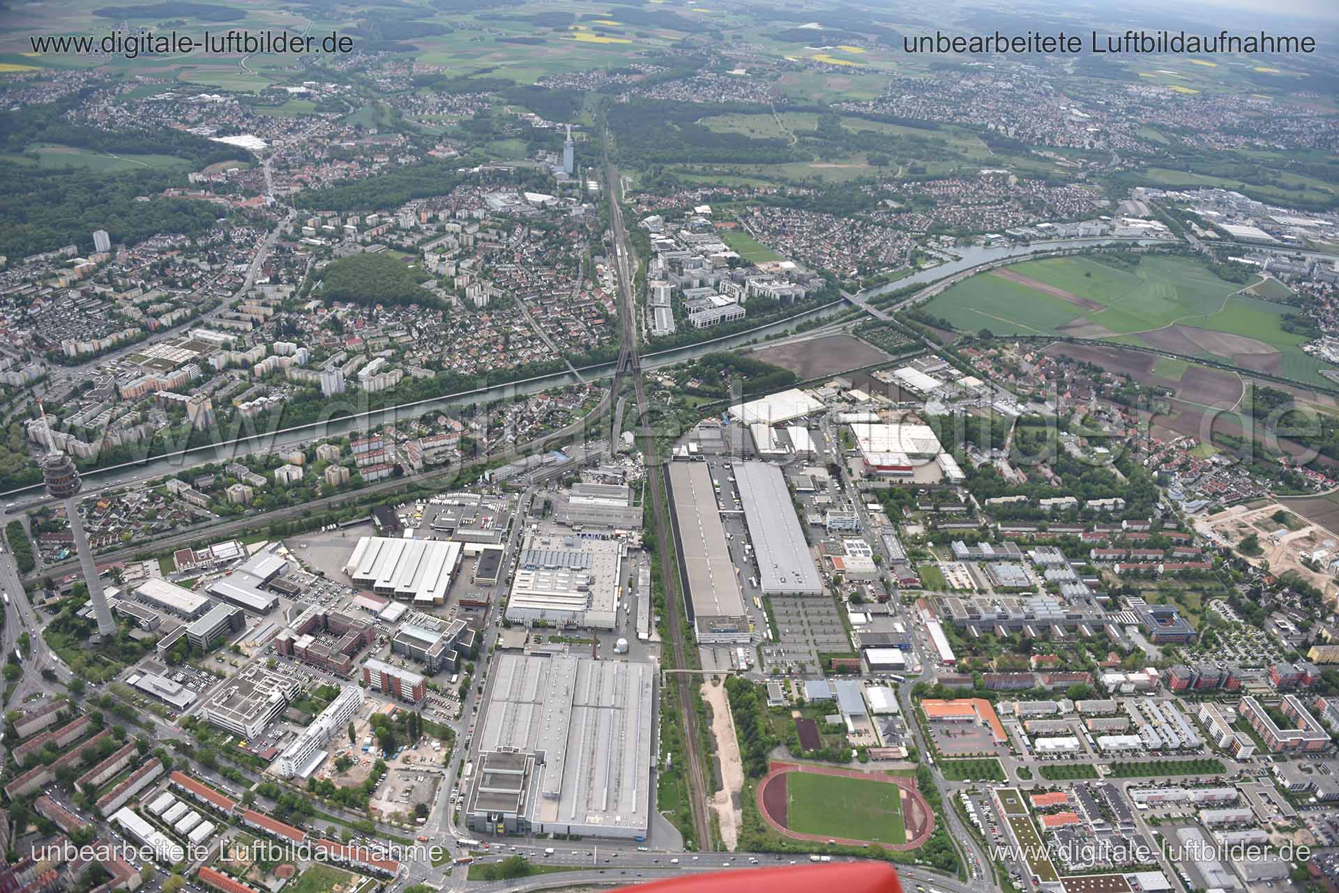 Luftaufnahme Gebersdorf in Nürnberg | Mittelfranken, Bayern