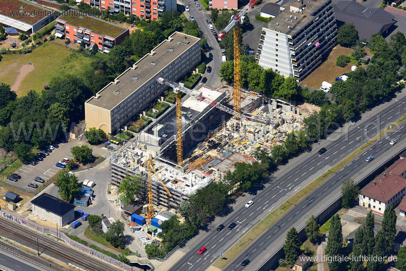 Luftaufnahme Georg-Hennch-Straße in Nürnberg | Mittelfranken, Bayern