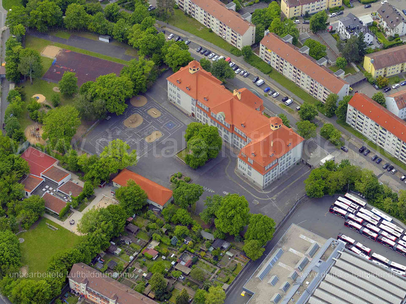 Luftaufnahme Georg-Paul-Amberger-Schule in Nürnberg | Mittelfranken, Bayern