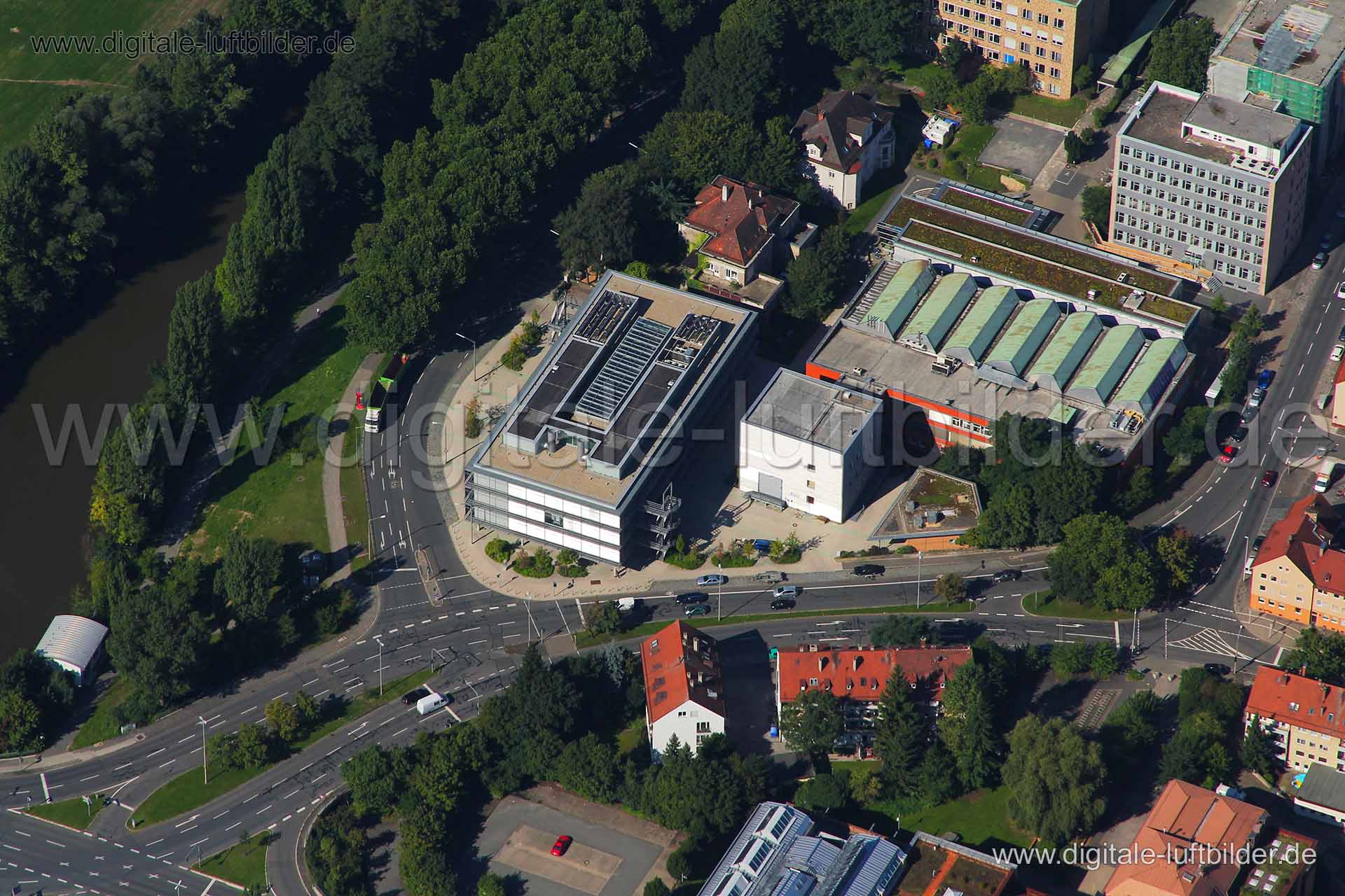 Luftaufnahme Georg-Simon-Ohm-Hochschule in Nürnberg | Mittelfranken, Bayern