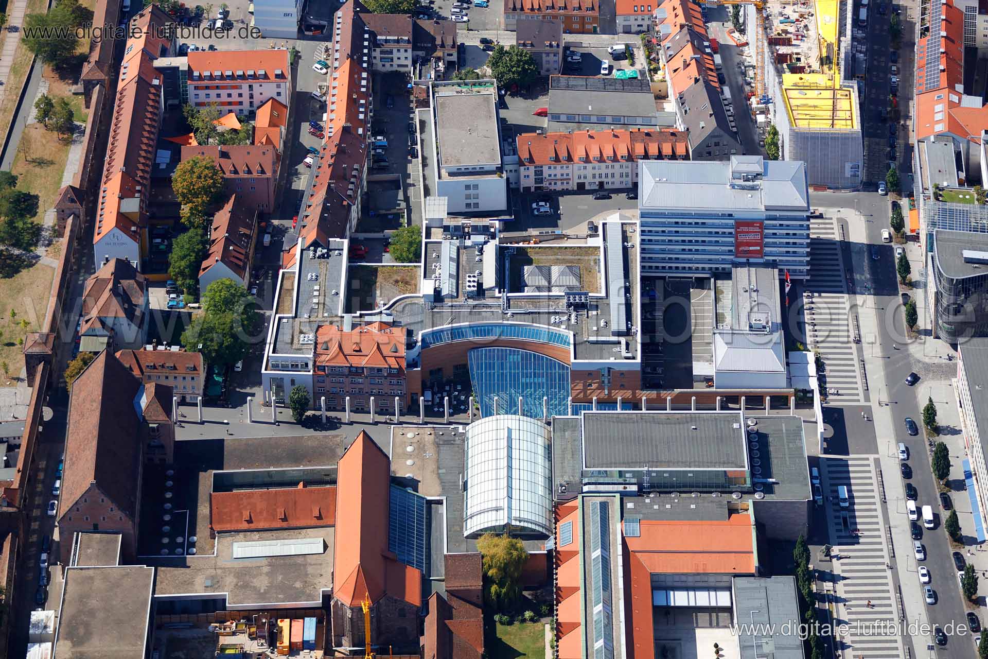 Luftaufnahme Germanisches Nationalmuseum in Nürnberg | Mittelfranken, Bayern