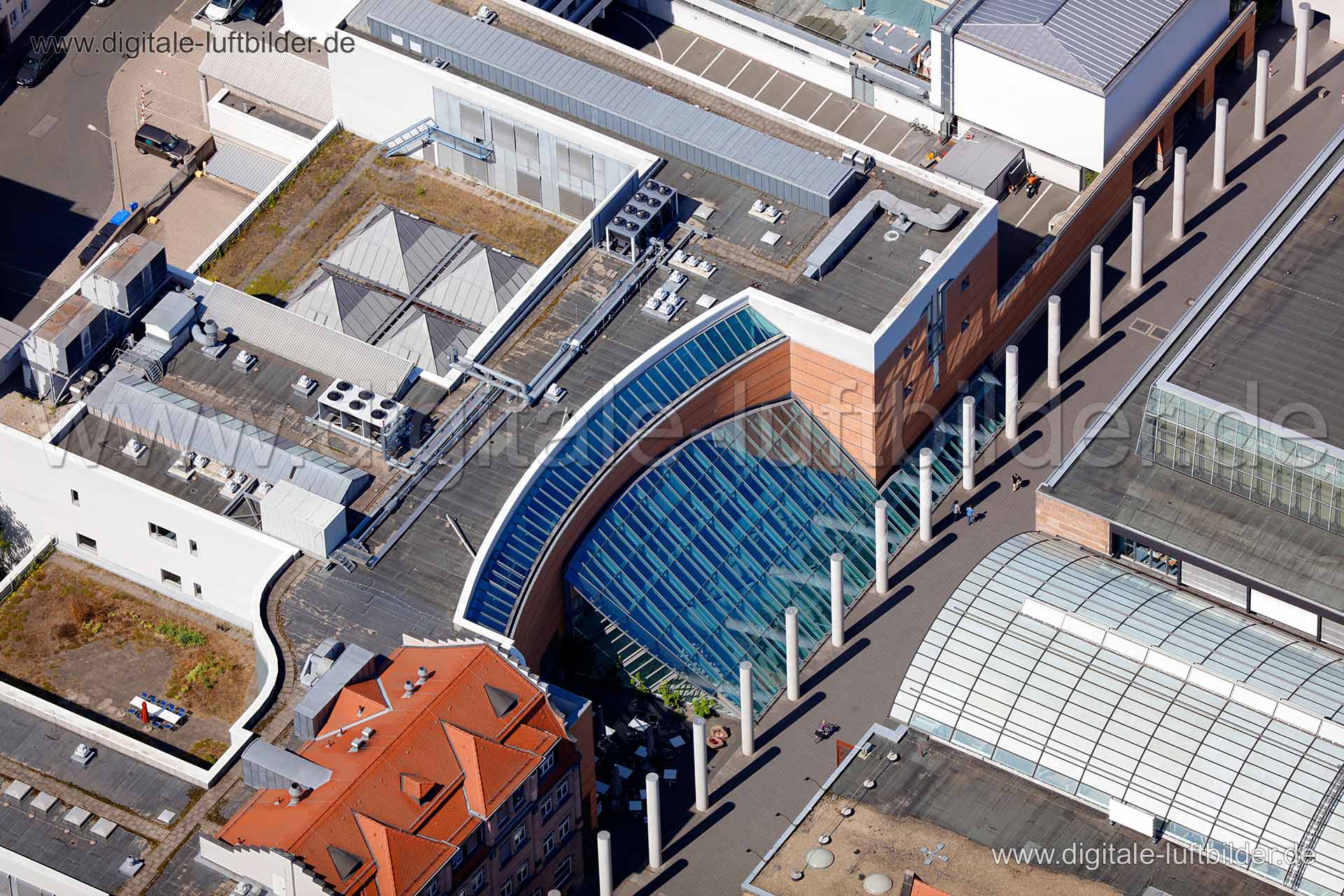 Luftaufnahme Germanisches Nationalmuseum in Nürnberg | Mittelfranken, Bayern