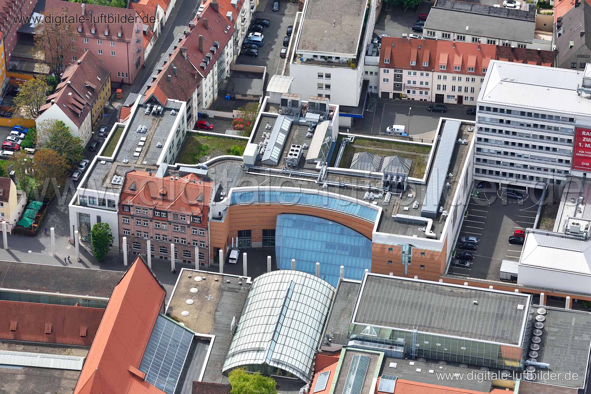 Luftaufnahme Germanisches Nationalmuseum in Nürnberg | Mittelfranken, Bayern