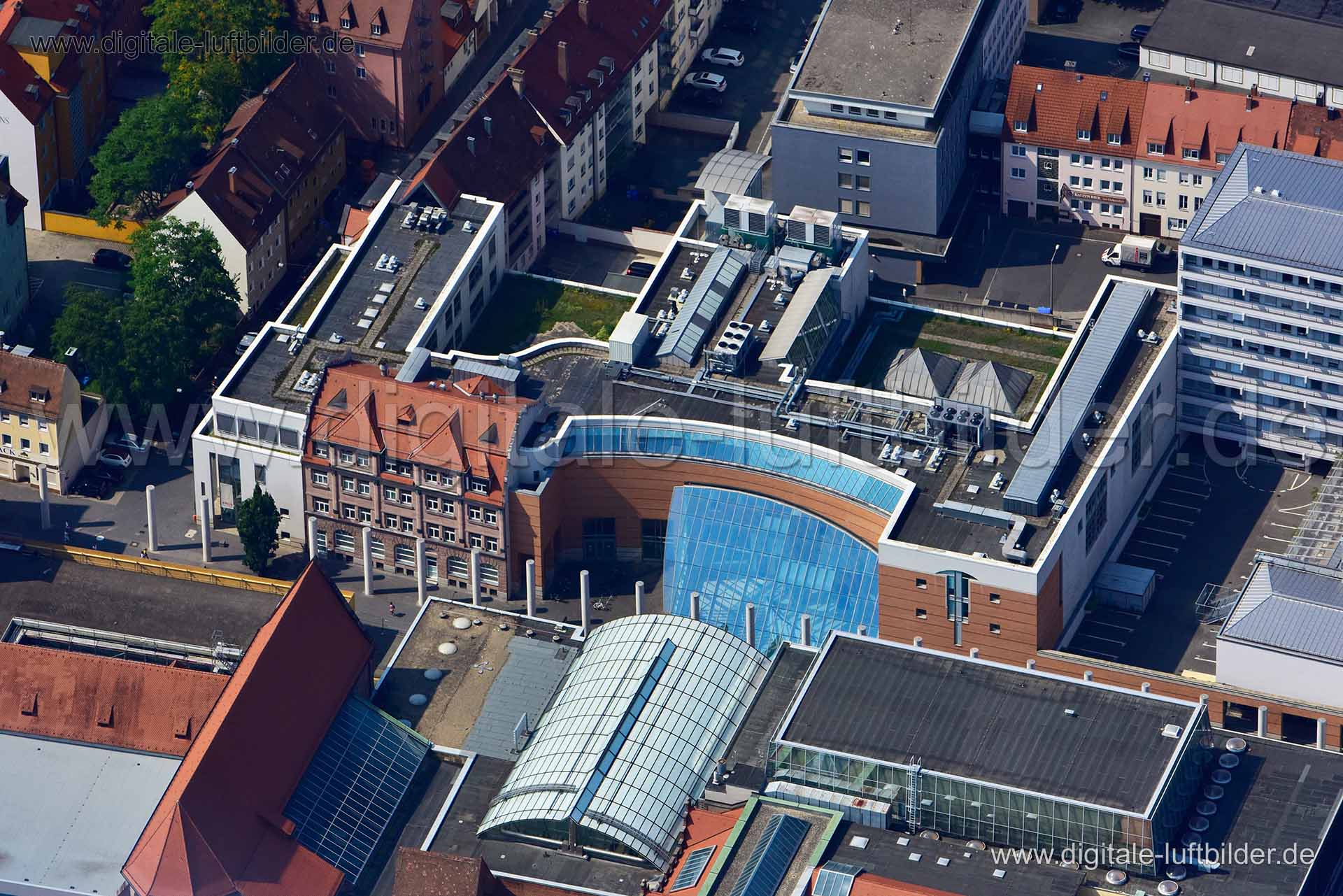 Luftaufnahme Germanisches Nationalmuseum in Nürnberg | Mittelfranken, Bayern