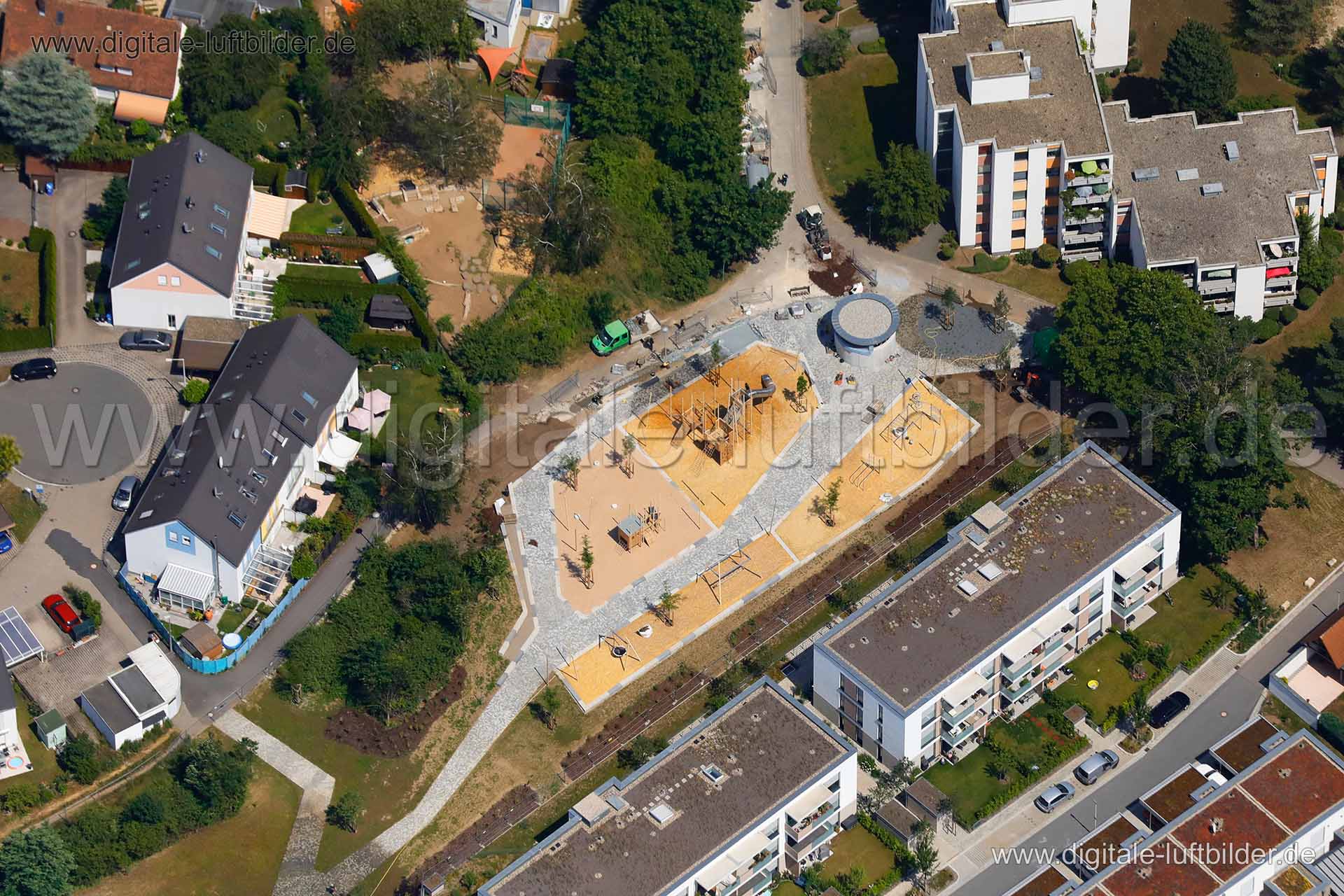 Luftaufnahme Gertrude-Neumark-Weg in Nürnberg | Mittelfranken, Bayern