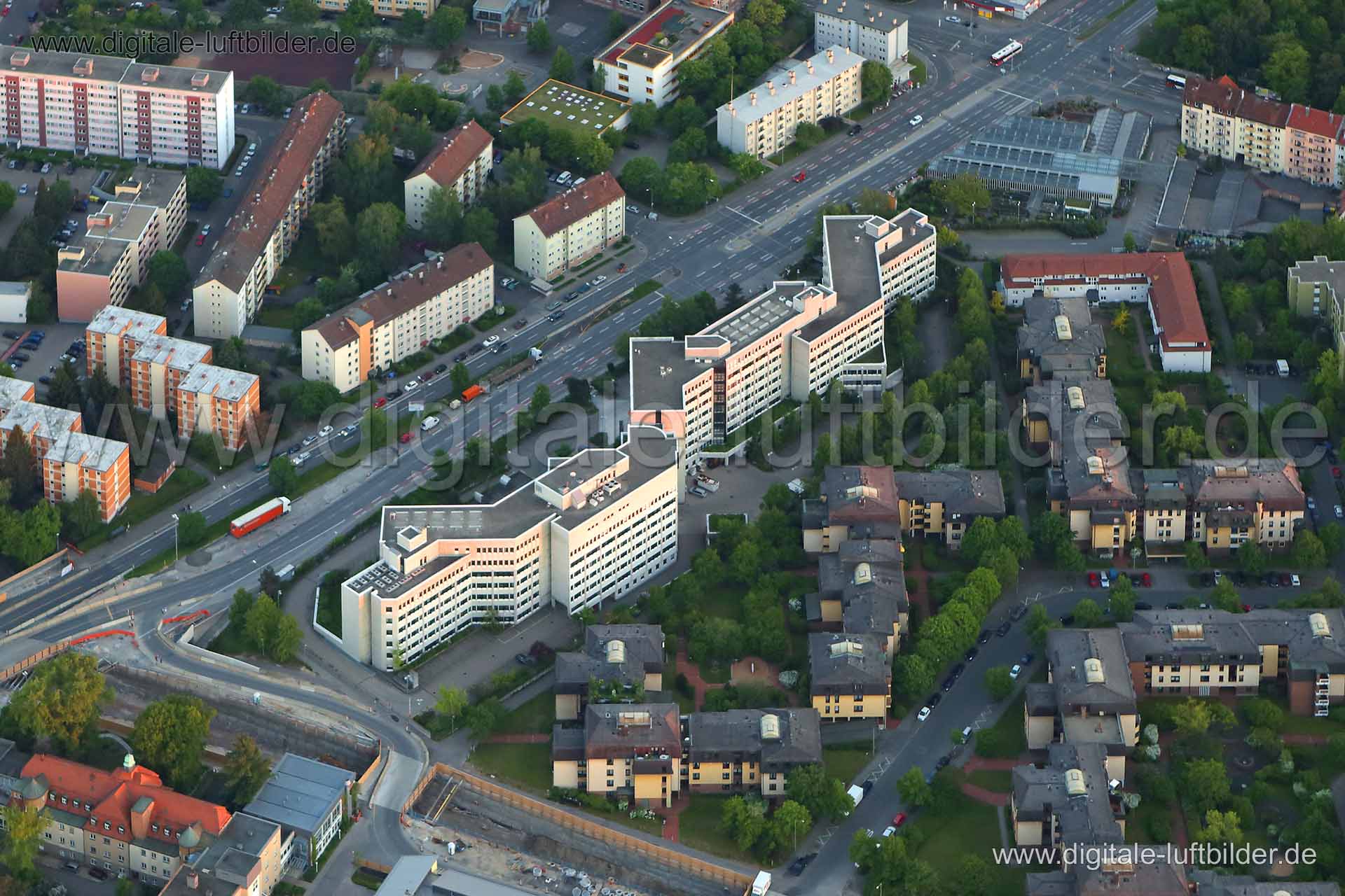 Luftaufnahme Gesellschaft für Markt- und Konsumforschung in Nürnberg | Mittelfranken, Bayern