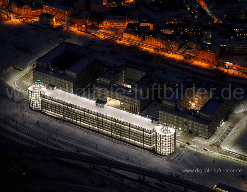 Luftaufnahme GfK Orange Campus in Nürnberg | Mittelfranken, Bayern