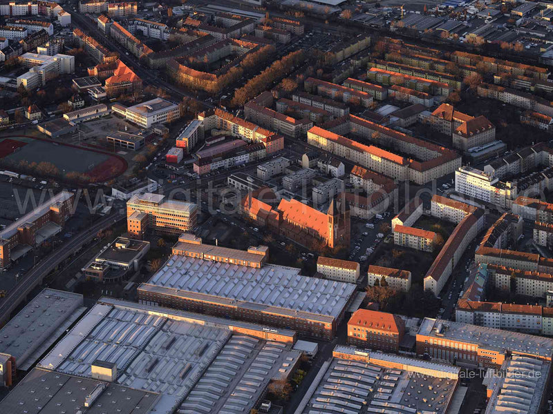 Luftaufnahme Gibitzenhof in Nürnberg | Mittelfranken, Bayern