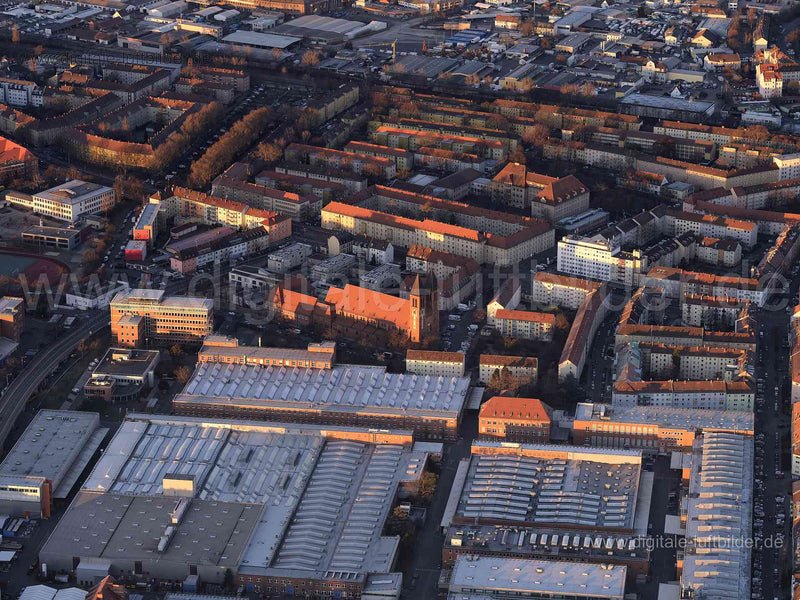 Luftaufnahme Gibitzenhof in Nürnberg | Mittelfranken, Bayern