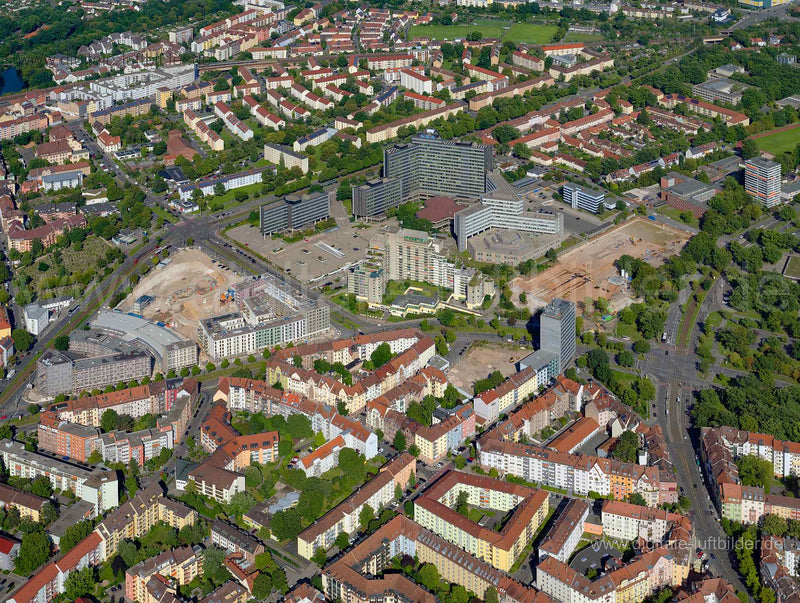 Luftaufnahme Gleißhammer in Nürnberg | Mittelfranken, Bayern