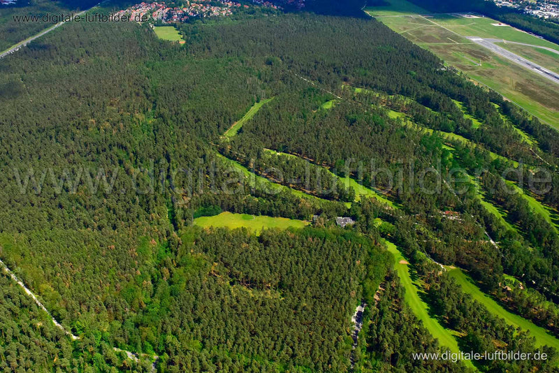 Luftaufnahme Golf Club am Reichswald in Nürnberg | Mittelfranken, Bayern