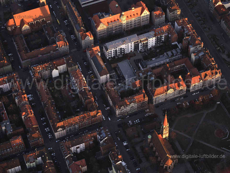Luftaufnahme Gostenhof in Nürnberg | Mittelfranken, Bayern