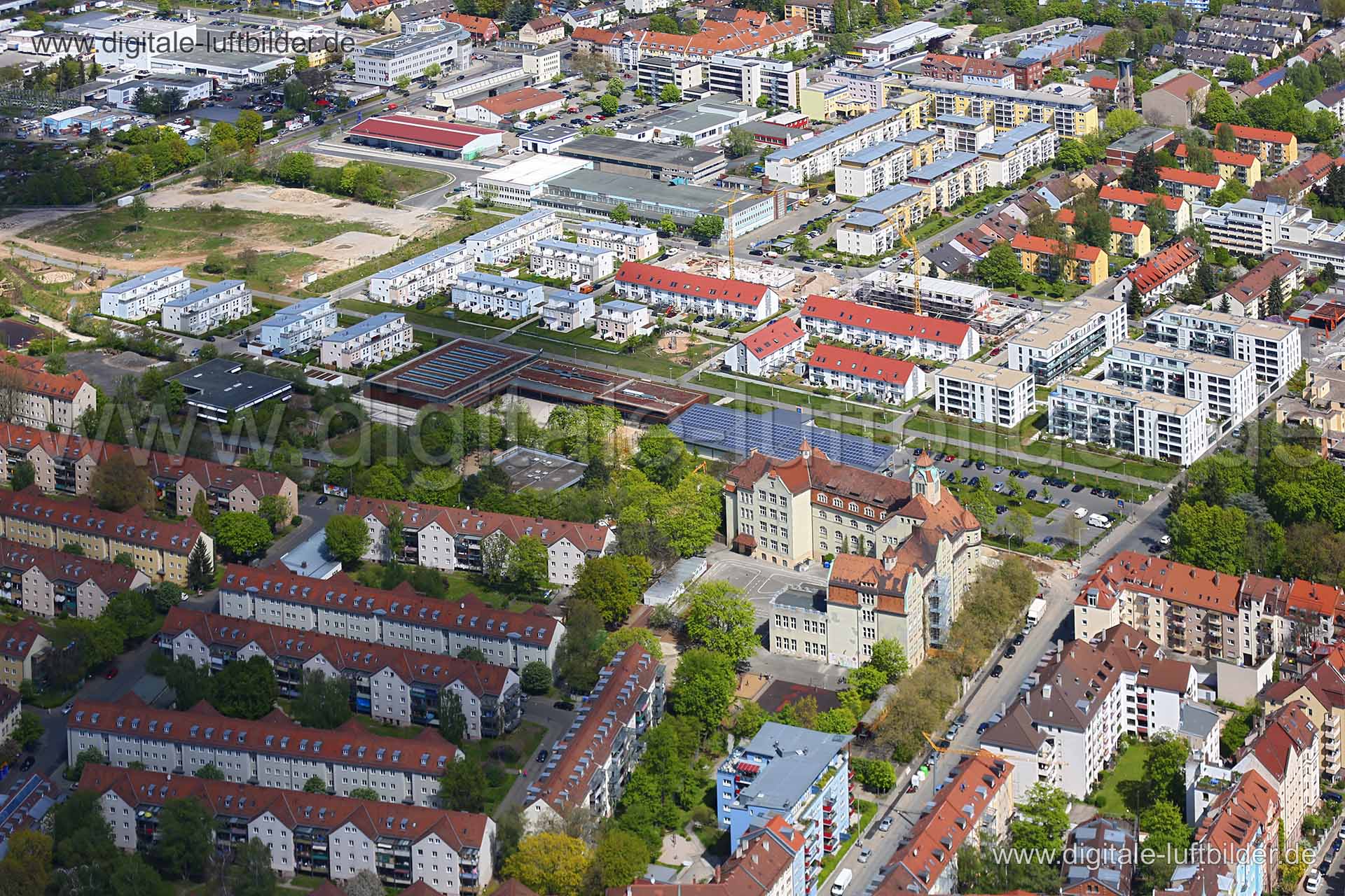 Luftaufnahme Grolandstraße in Nürnberg | Mittelfranken, Bayern