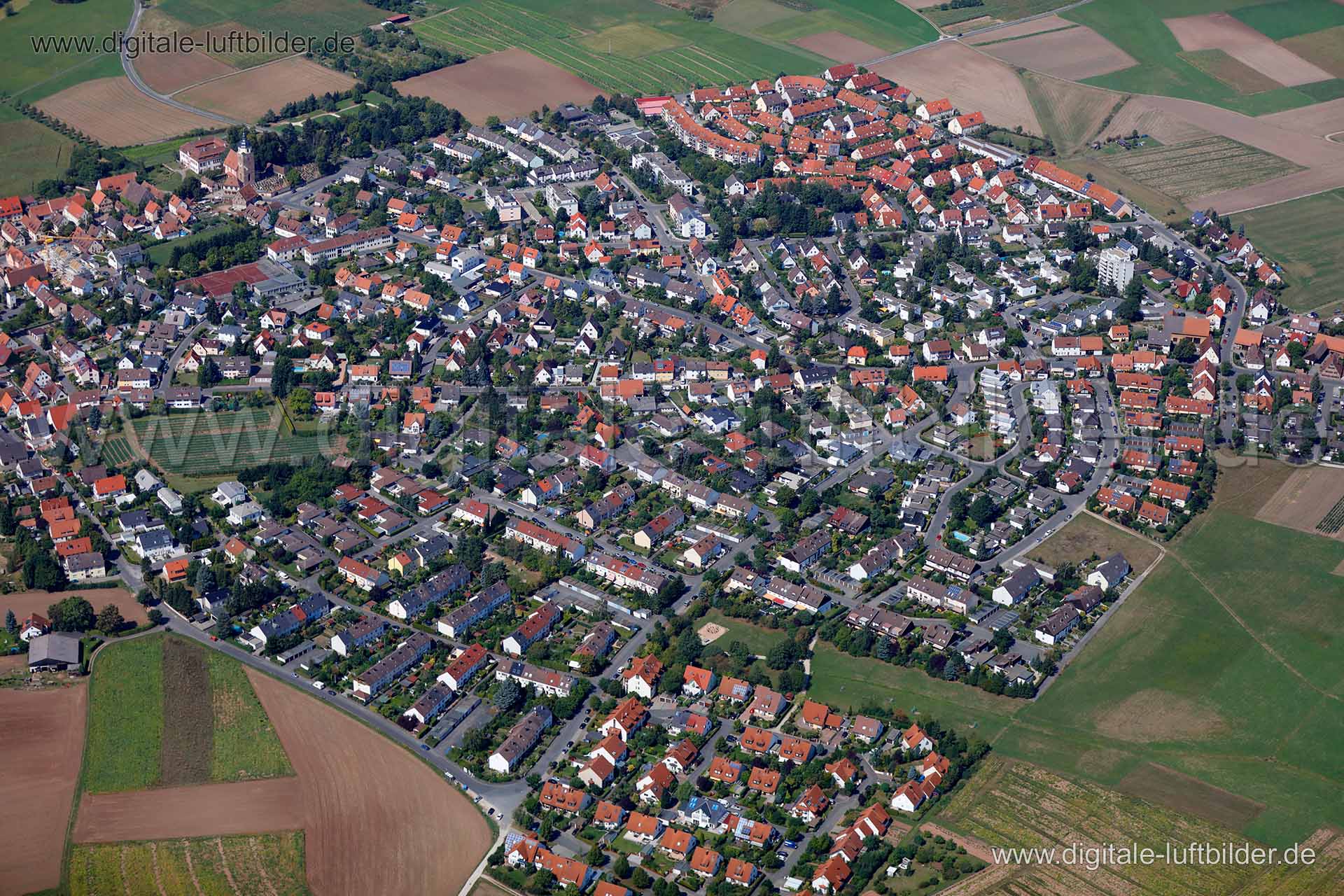 Luftaufnahme Großgründlach in Nürnberg | Mittelfranken, Bayern