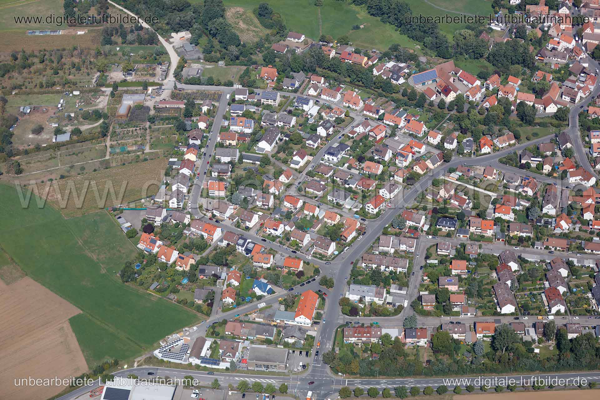 Luftaufnahme Großgründlach in Nürnberg | Mittelfranken, Bayern