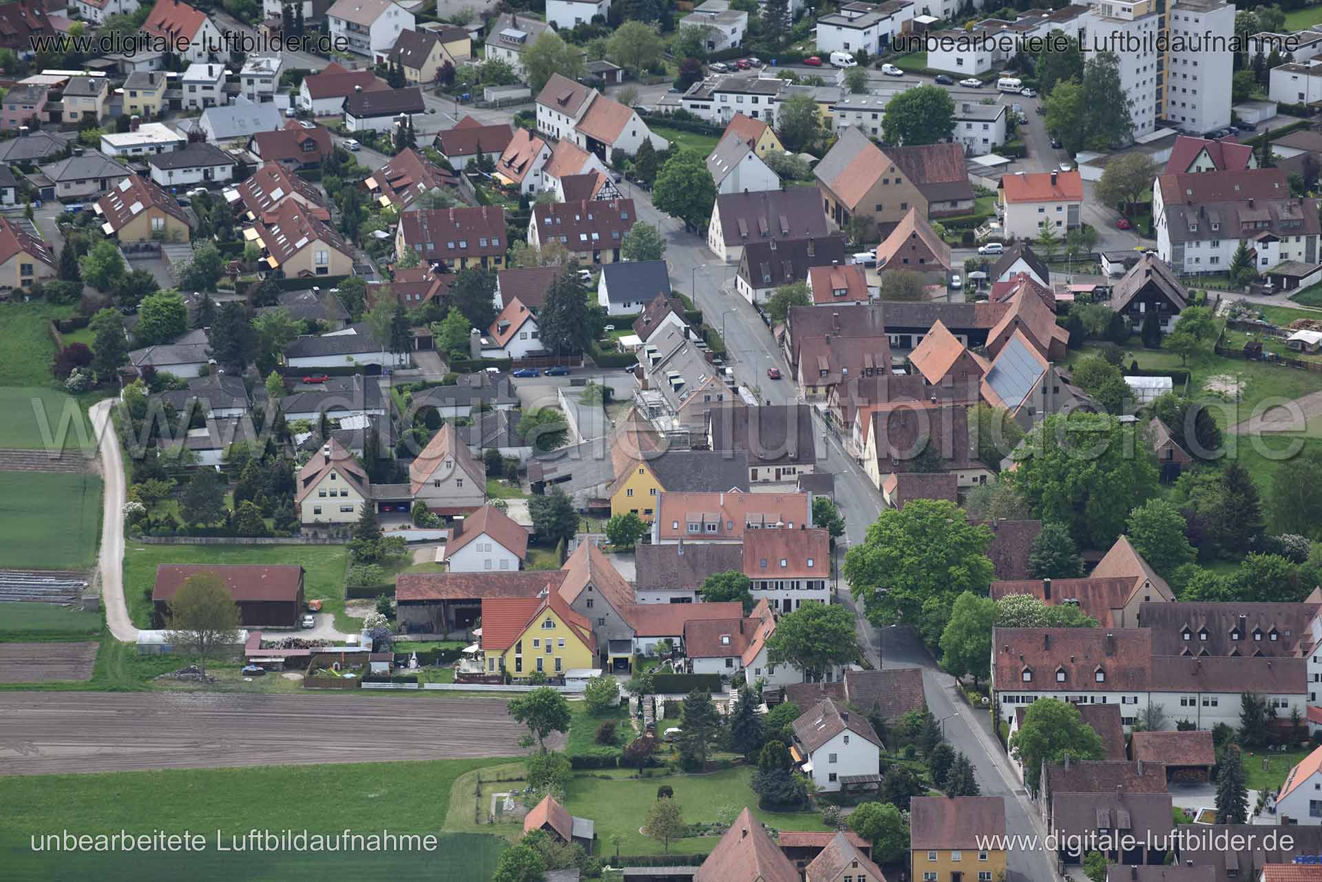 Luftaufnahme Großgründlach in Nürnberg | Mittelfranken, Bayern
