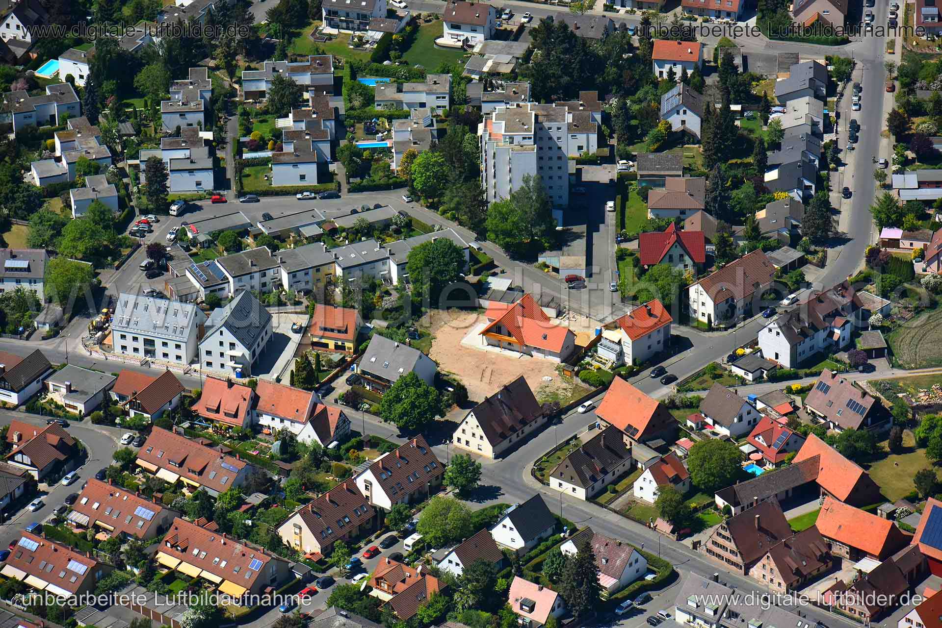 Luftaufnahme Großgründlach in Nürnberg | Mittelfranken, Bayern