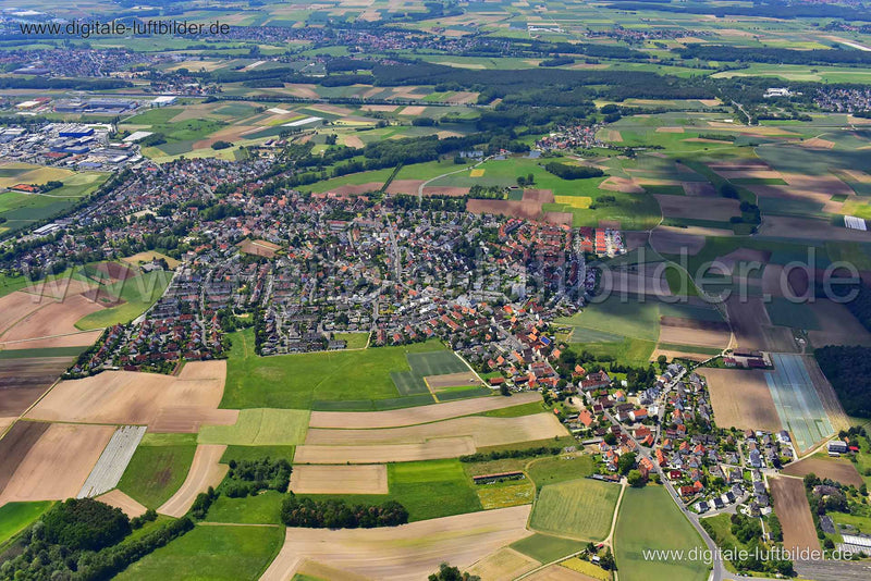 Luftaufnahme Großgründlach in Nürnberg | Mittelfranken, Bayern