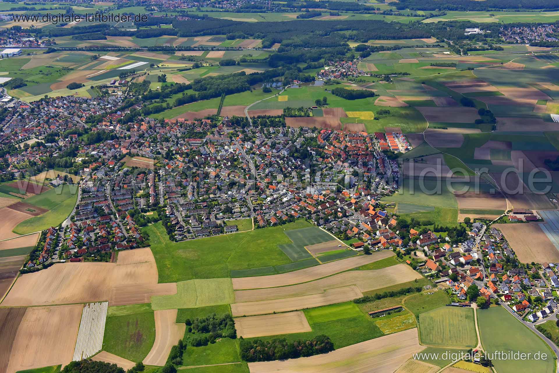 Luftaufnahme Großgründlach in Nürnberg | Mittelfranken, Bayern
